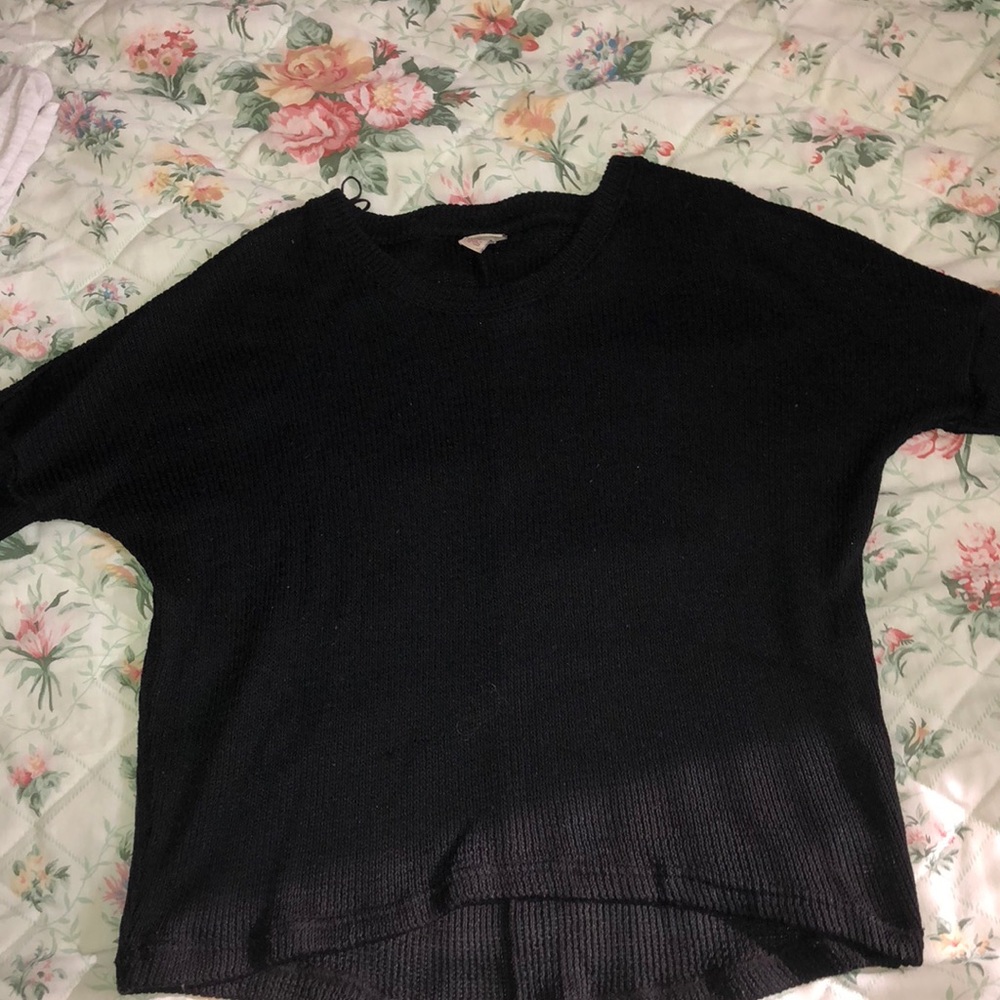 Black sweater